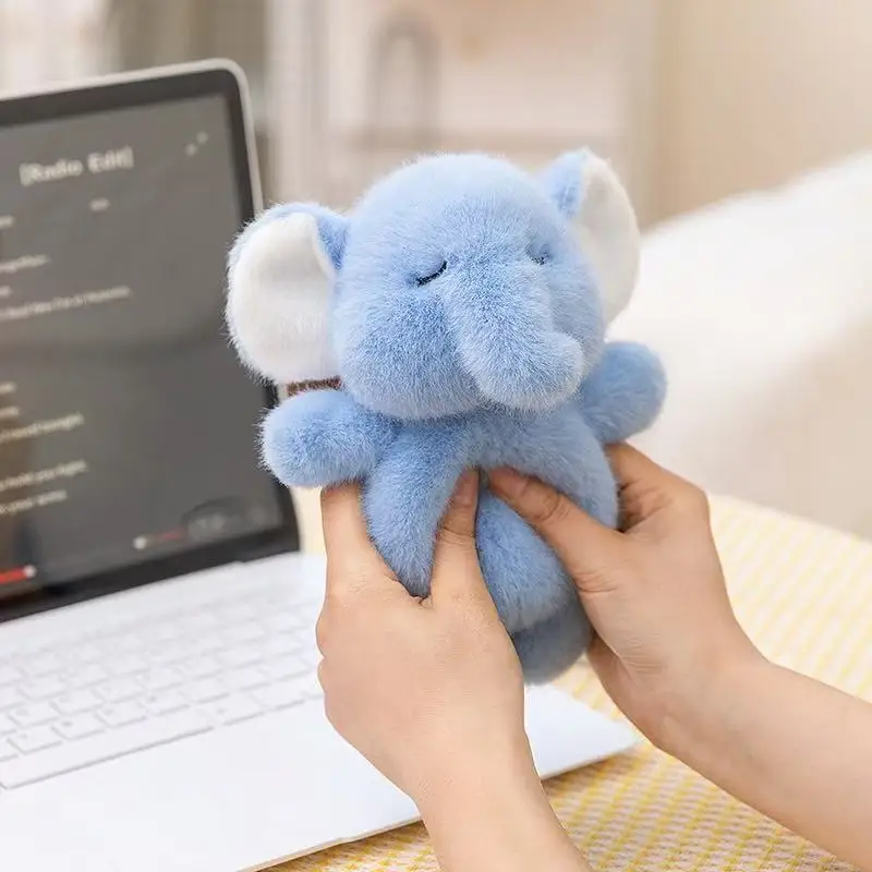 The Latest Lying Animal Pillow Doll Kawaii Stuffed Plush Toy Doll Cartoon Anime Cute Children Birthday Gift Fun Doll Christmas