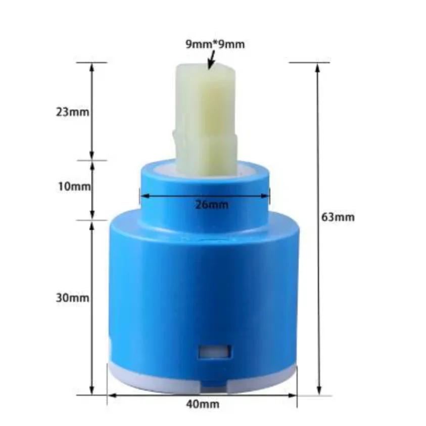 Faucet Cartridges Promotion 35mm / 40mm Ceramic Cartridge Faucet Cartridge Mixer Low Torque Accessories Rotation Flat