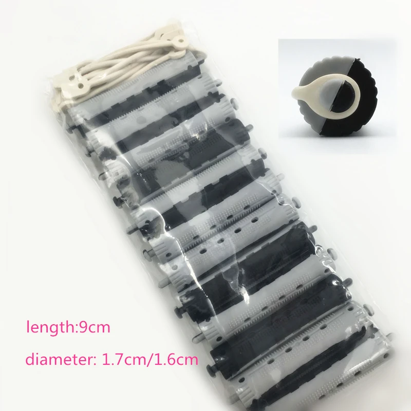Pro Hair Curler Pull Core Roller Curl Bar 12Pcs DIY Curlers Plastic Clips Salon Hairdressing Barber Styling Hair Curling Tool hair styling tool hair curling tools