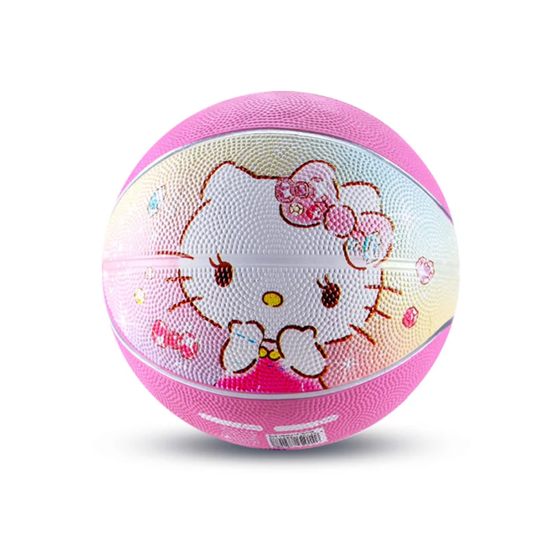 Sanrioハローキティ漫画バスケットボール、専用の弾力性、耐久性