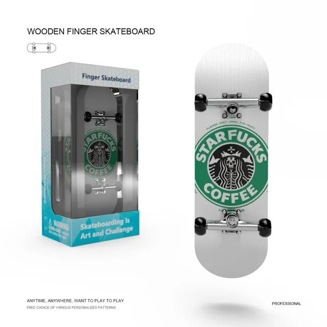 A professional maple finger skateboard, ChaoyuFingertip Skateboard, packed with features and creativity, is the perfect gift for skateboarding enthusiasts.