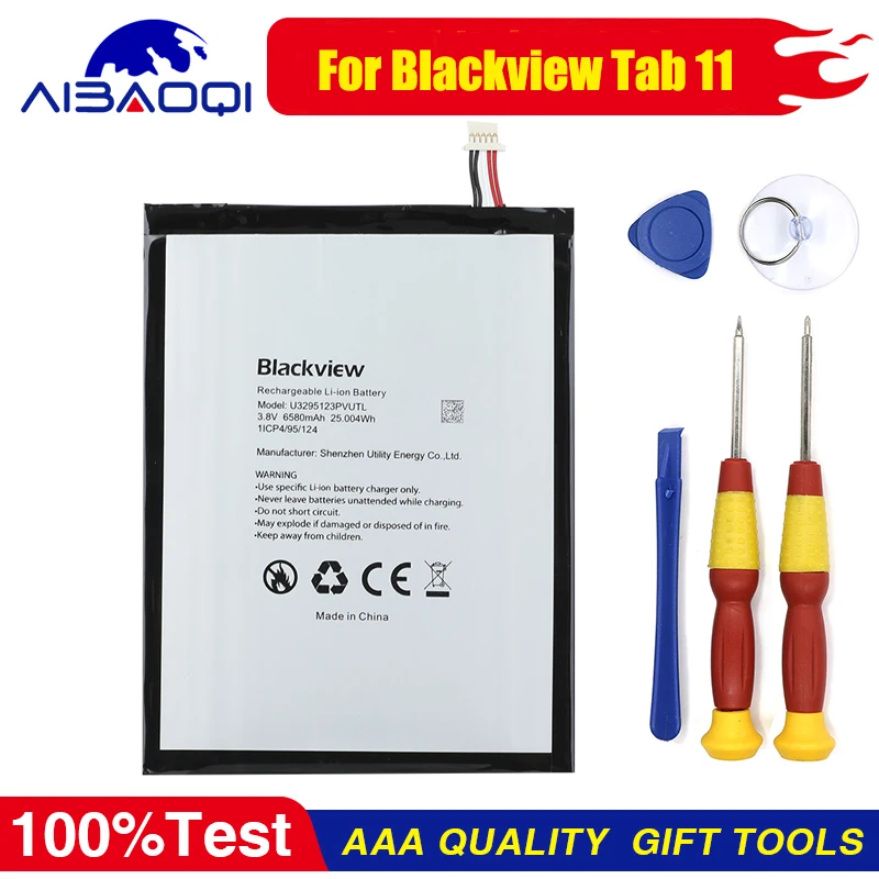 

Brand New Original For Blackview Tab 11 Mobile Phone Battery High Capacity 6580mAh Replacement Batteries
