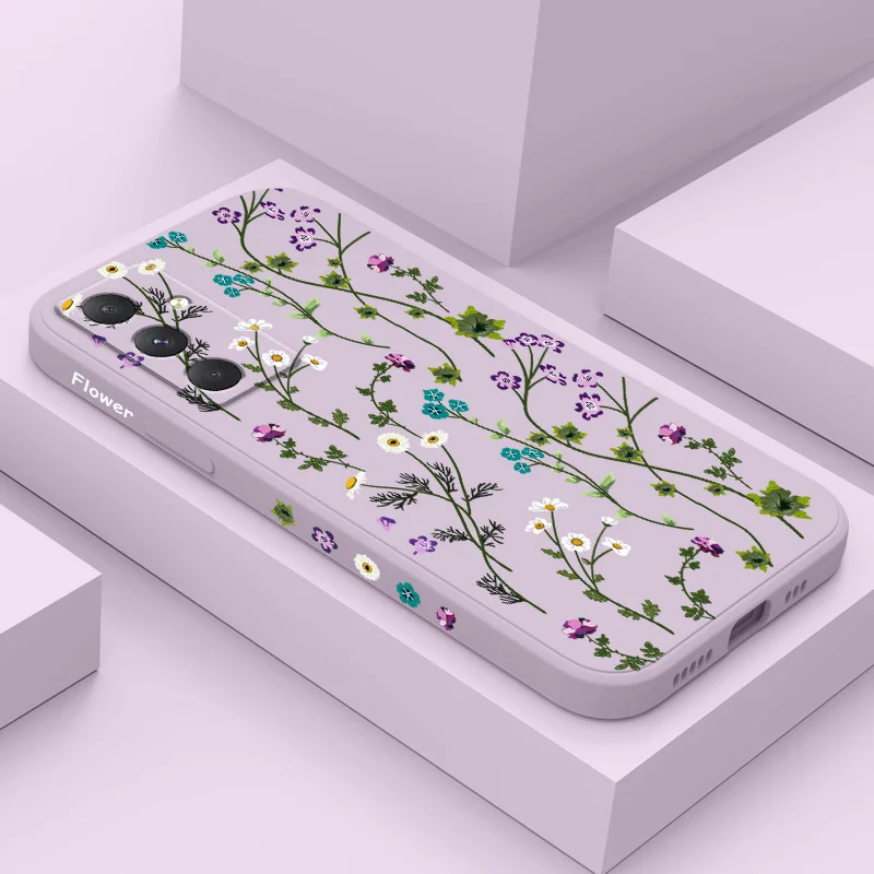 Fresh Flower Vine Design Phone Case Cover