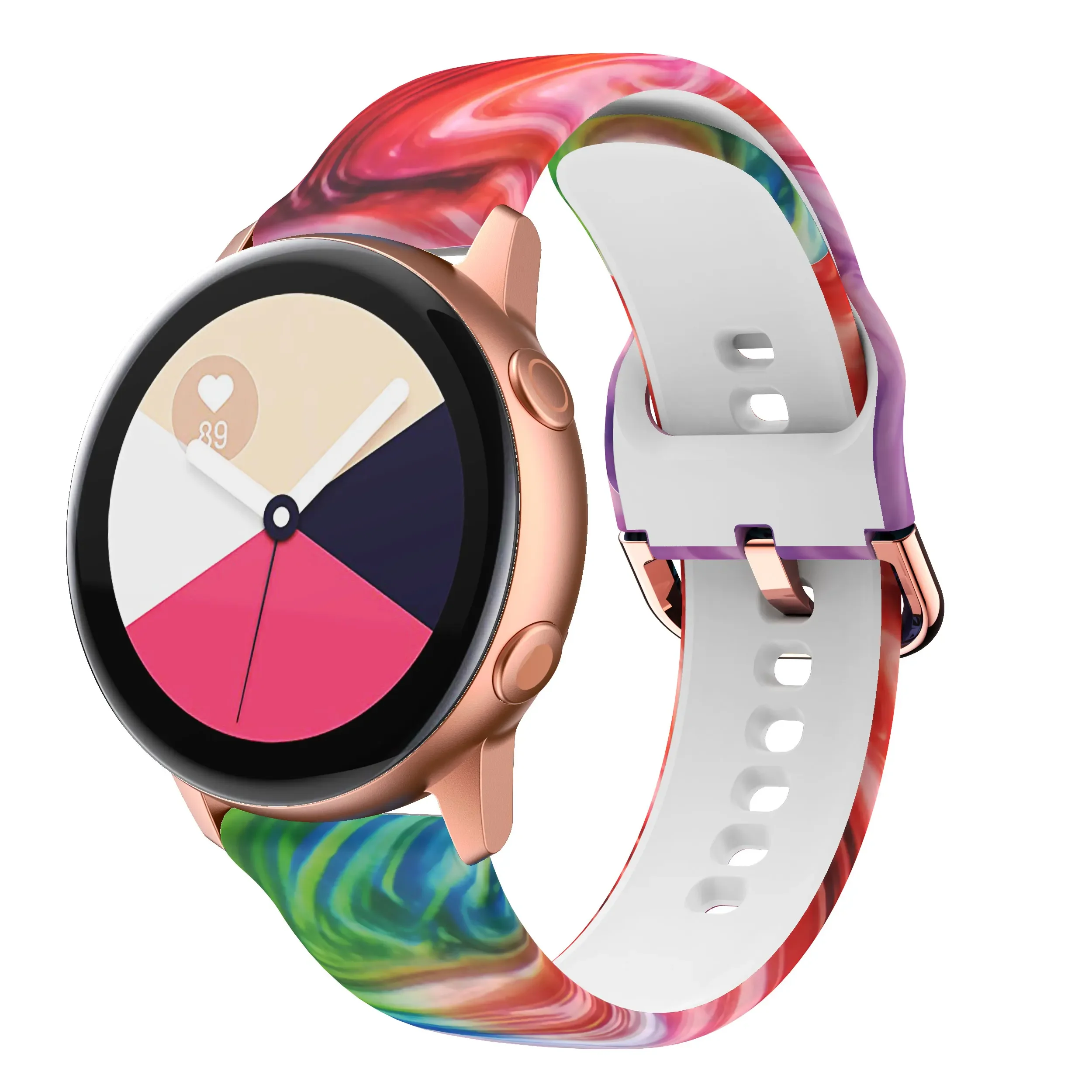 Stylish Printed Band for Smartwatch (20mm/22mm)