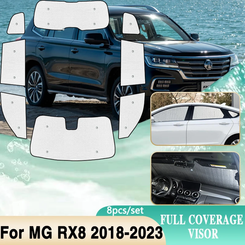 Car Full Coverages Sunshades For Roewe MG RX8 MGRX8 IS21 20182023