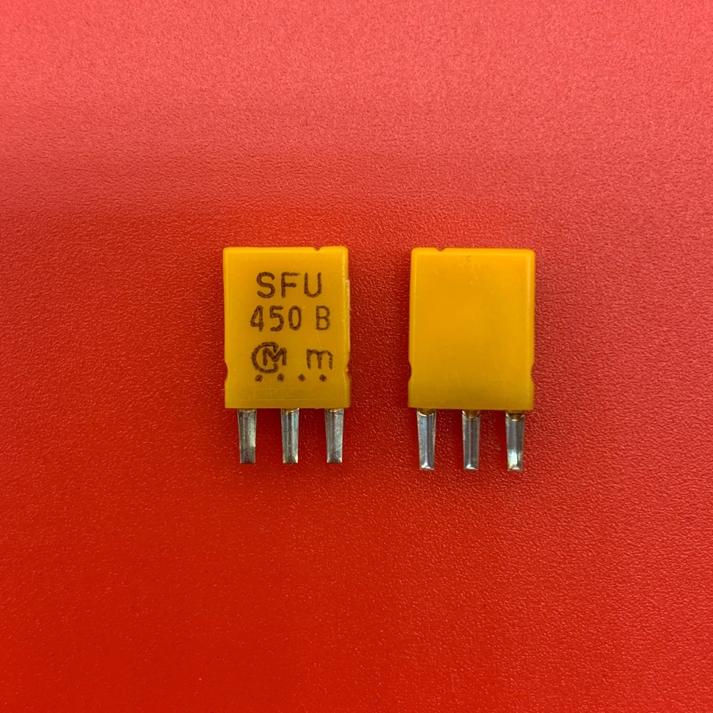 100PCS/세라믹 수정 발진기 필터 SFU450BL 450KHZ 450K 스트레이트 플러그 3 피트 TV 원격 제어