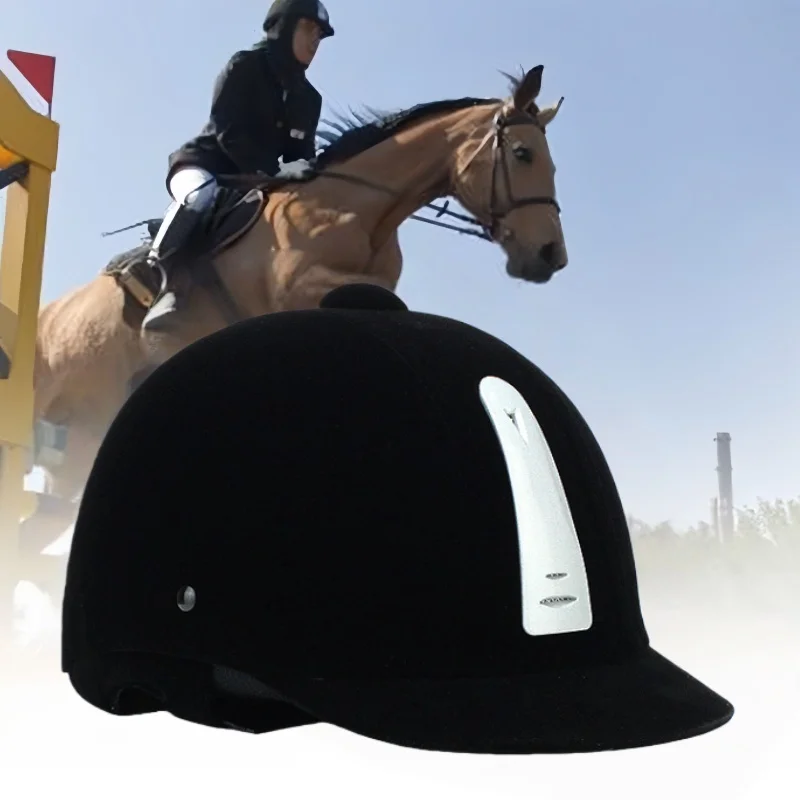 Equestrian Helmet, Breathable Crash-Resistant Horse Riding Helmet, Horse Riding Gear Cool Rider Hat