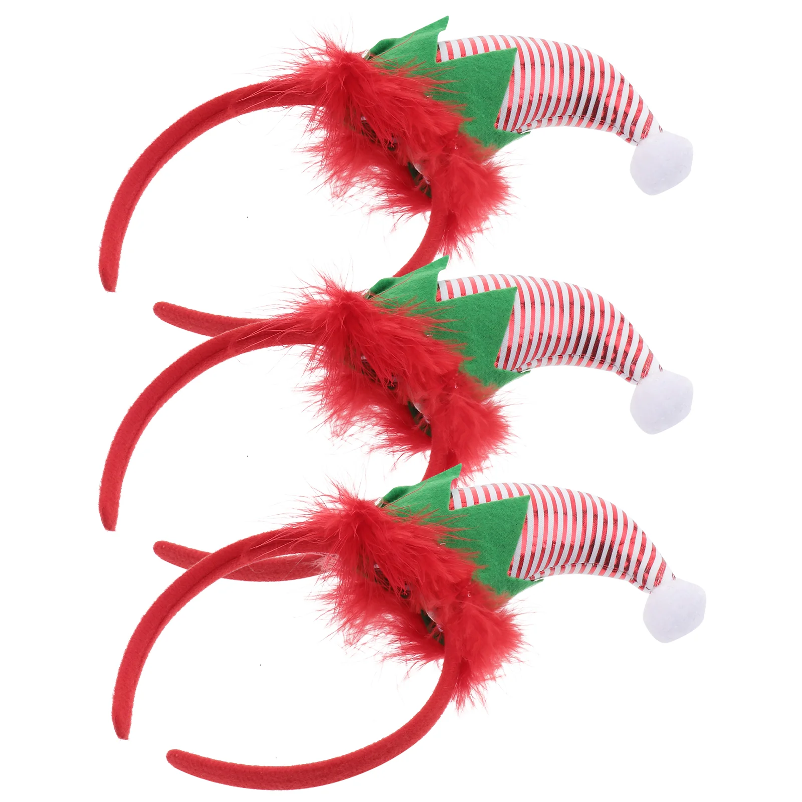 

Christmas Headband Elf Hat Headband Lovely Elf Tophat Hair Delicate Headband Xmas Hair Hoop Christmas Hair Accessories