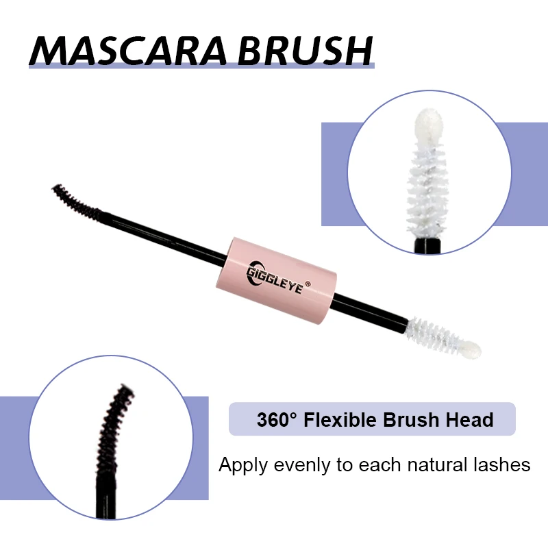 Eyelash Glue Giggleye False EyeLash Clusters 2 in 1 Bond and Seal 10 ML Lasting Waterproof Tasteless