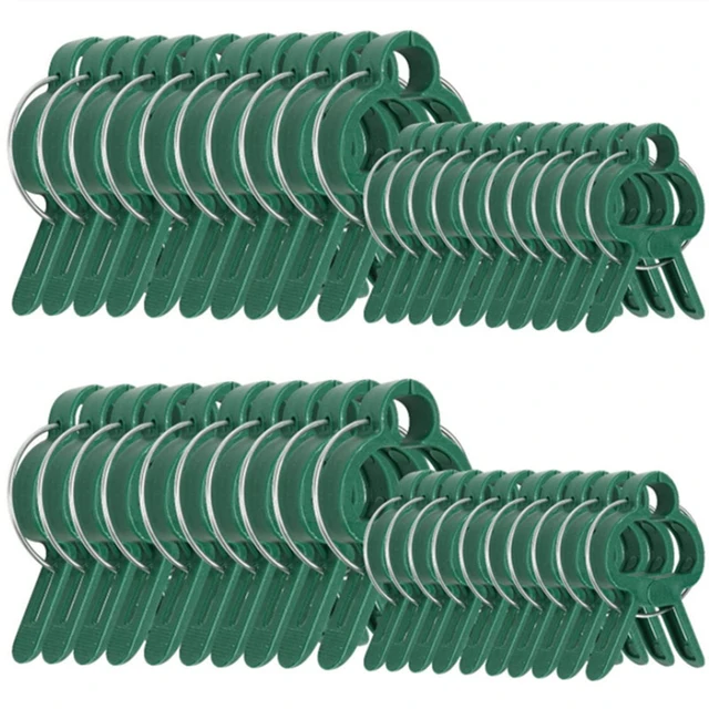 Rögzítőelem Üvegházhatású Konzol Pólus Rögzített Bilincs Növények Virág Palánták Szárát Tartó Növény Oltó Tét Csatlakozó Klip - Image 5