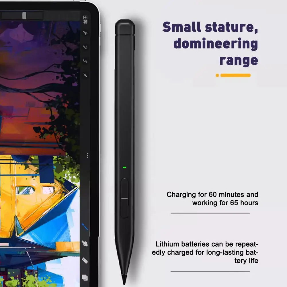 

Для Microsoft Stylus Pro8/9 ручка для рукописного ввода Go Laptop4096 сенсорный датчик давления чувствительный аксессуар ультратонкий D0W4