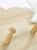 Hooks on the Wall Cute Room Decor Hangers for Clothes Kids Cloud & Star Figure American Style Wood Home Organization and Storage 5