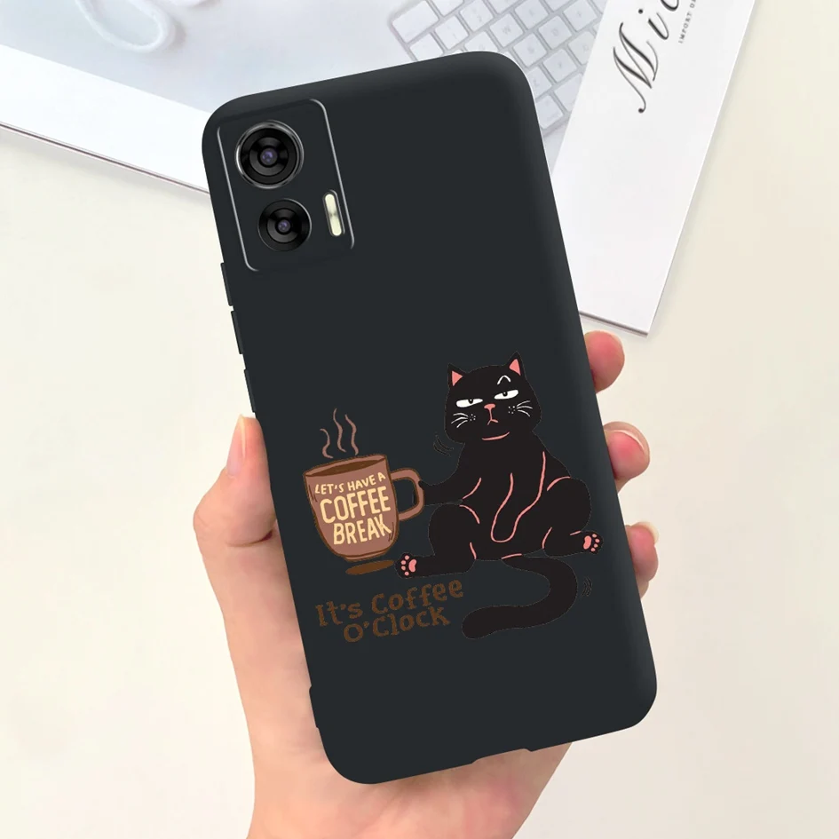 Cute Cartoon Tulip Shockproof TPU Phone Case - Anti-Fall Bumper Cover