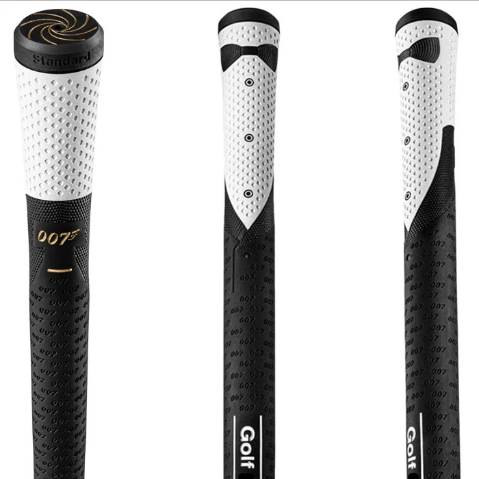 Wholesale 13ps Bond 007 Goldfinger Edintion Iron Wood Grip Rubber Golf Club Grip Standard Midsize Ultra Golf Universal Golf Grip 3