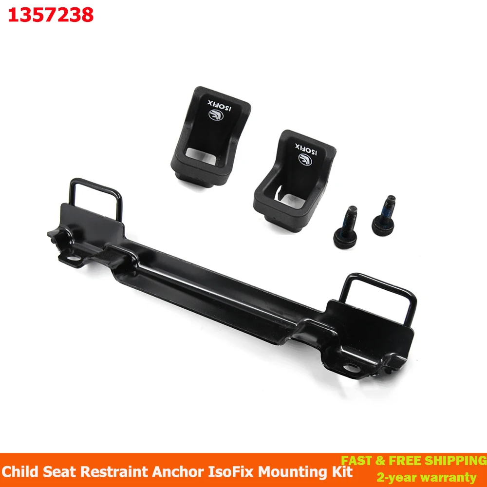 1357238 Kit Di Montaggio Isofix Per Ancoraggio Di Ritenuta Per Seggiolino Per Bambini Adatto Per Ford Focus Mk2 2005-2010 Muslimate