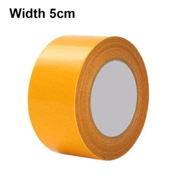 Strong Traceless Double - Sided Adhesive Tape - Waterproof Translucent Mesh Base - 10M (Width 5cm)