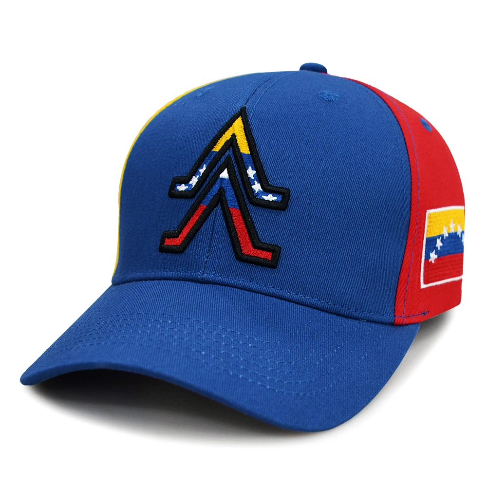 Baseball Cap Baseball Caps Baseball Hats Gorras Cotton Twill Venezuela Caps Adjustable Size Baseball Cap Embroidery Flag Venezuela Sports Cap For Women Men