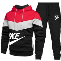 2024 New Men S Autumn Winter Sets Zipper Hoodie Pants Pieces Casual Tracksuit Male Sportswear Brand.jpg