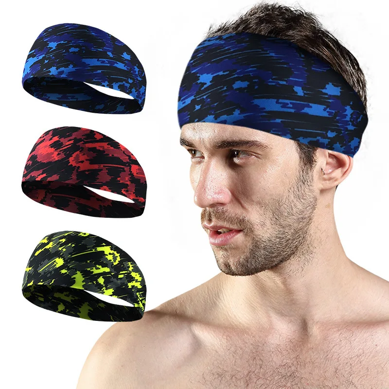 Sport Headbands Bike Cycling Running Sweatband Fitness Jogging Tennis