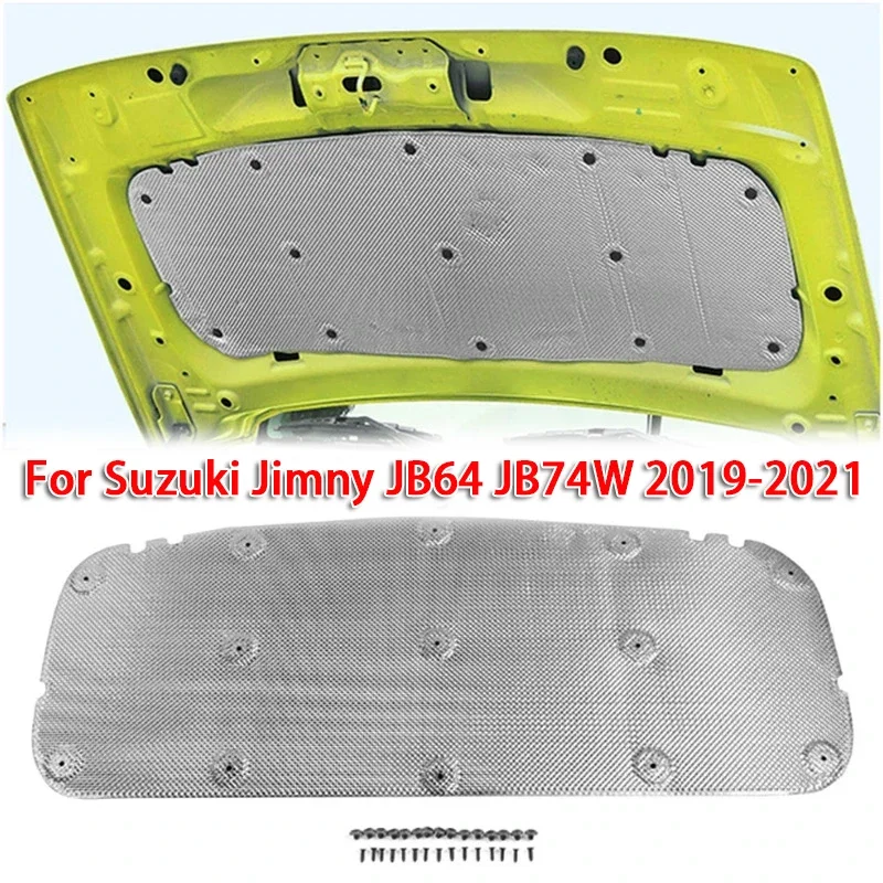 

1pc Car Engine Hood Heat Insulation Cotton Soundproof Cotton for Suzuki Jimny JB64 JB74W 2019-2021
