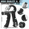 Adjustable 5-60Kg Heavy Hand Gripper Fitness Hand Exerciser Grip Wrist Training Finger Gripper Hand Strengthener for Patient 3