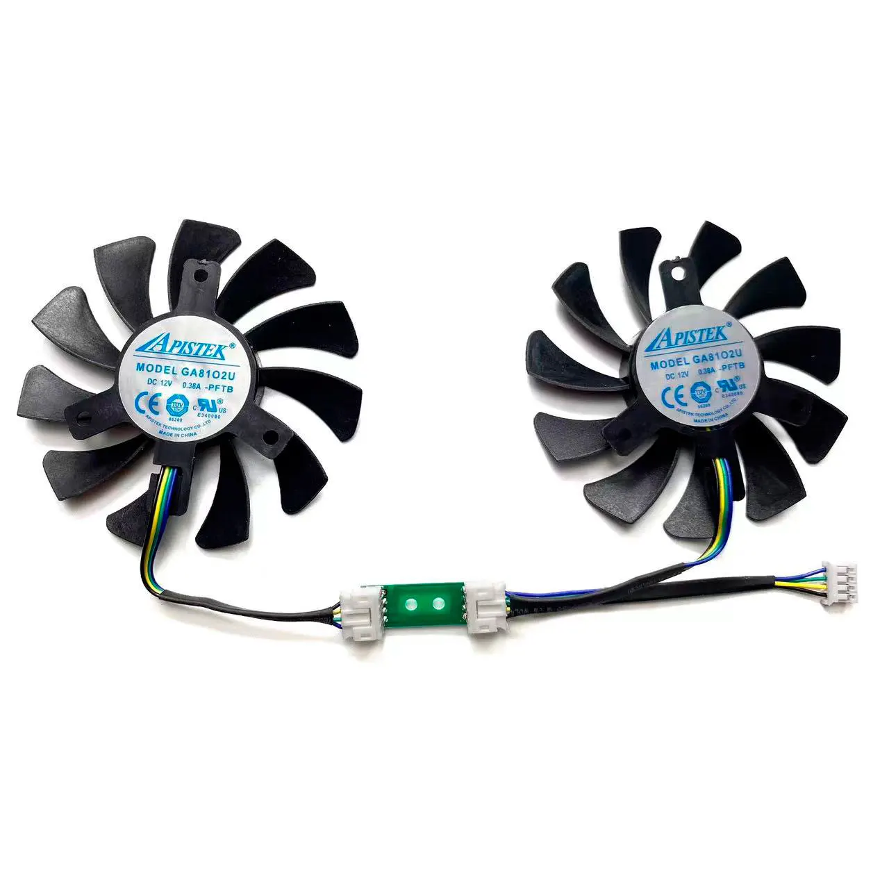 Фото Сменный вентилятор для охлаждения видеокарты ZOTAC GeForce GTX 970, 75 мм, GA81O2U, GA81S2U, GTX970, 4G №5