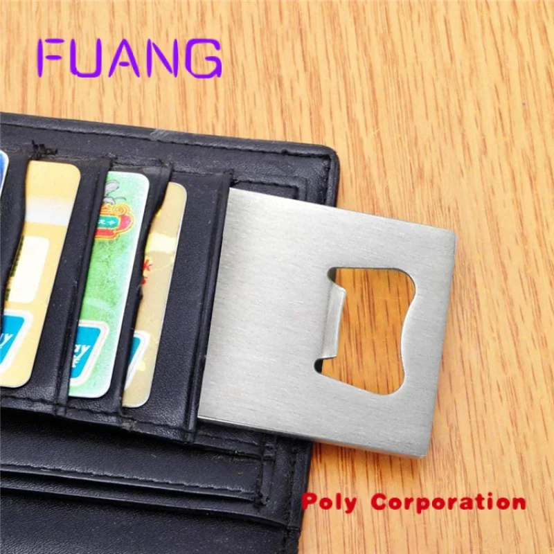 Custom  Durable Stainless Steel Bottle Opener Nfc Metal Cards Personalized