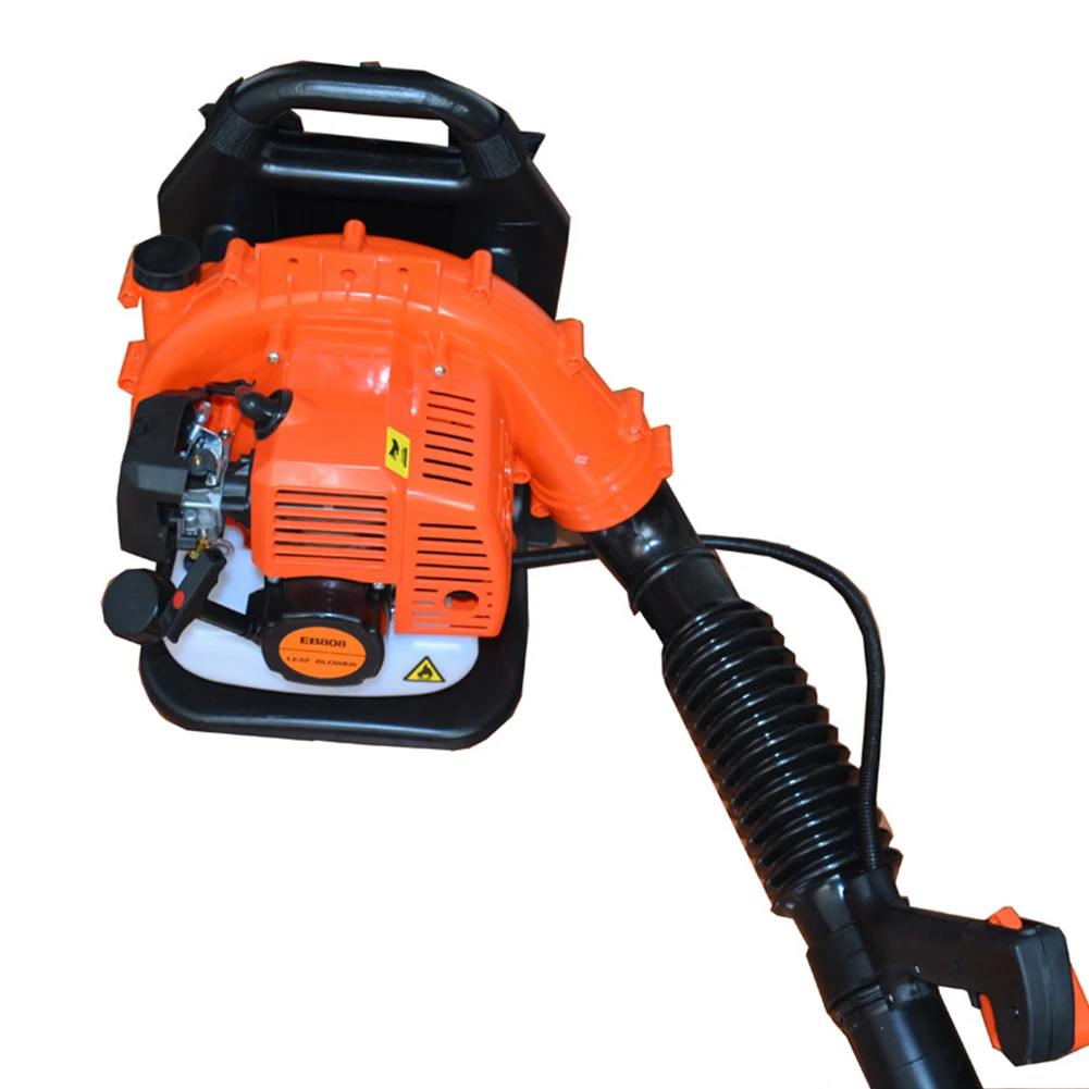 EB808 Leaf Blower Wireless 42.7cc Backpack High Power Two Stroke Gasoline Garden Snow Blower Cleaner Air Blower Gardening Tools 5