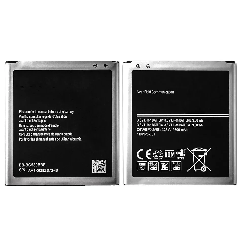 EB-BG530CBE EB-BG531BBE Аккумулятор для телефона Samsung Galaxy Grand Prime J3 2016 J320F J2 Prime G5308W G530 G530H G531F J5 Bateria (art.: 3920c59fbfdff) - 3920c59fbfdff