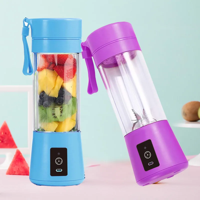 

Electronic Mini Mixer Cup USB Rechargeable Portable Smoothie Fruit Blender Juicer Bottle Food Processor Personal Lemon Squeezer