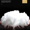 100% Cotton Pillow Hotel Pillows Bedroom Bed Sleep Cervical Pillow Middle-High Pillow Core Frosted Thickened Cover Wash Machine 3