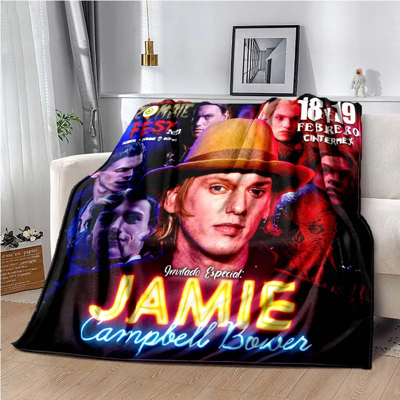 

Jamie Campbell Bower Blanket,for Sofa Bed Living Room Office Bedroom,Decke,couverture,одеяло,frazada,coperta,tæppe