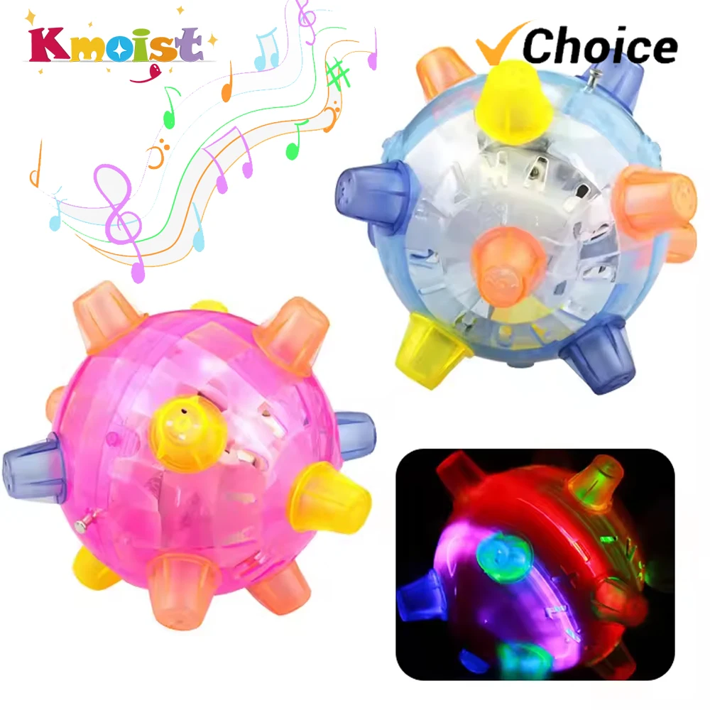 Led Light Jumping Funny Toy Electric Dancing Balls Dancing Music