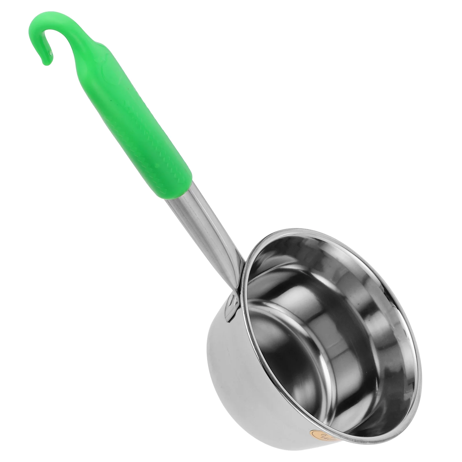 Portable Water Ladle Stainless Steel Kitchen Ladle Water Scoop Canteen Spoon Garden Watering Spoon Camping Hiking Outdoor Metal