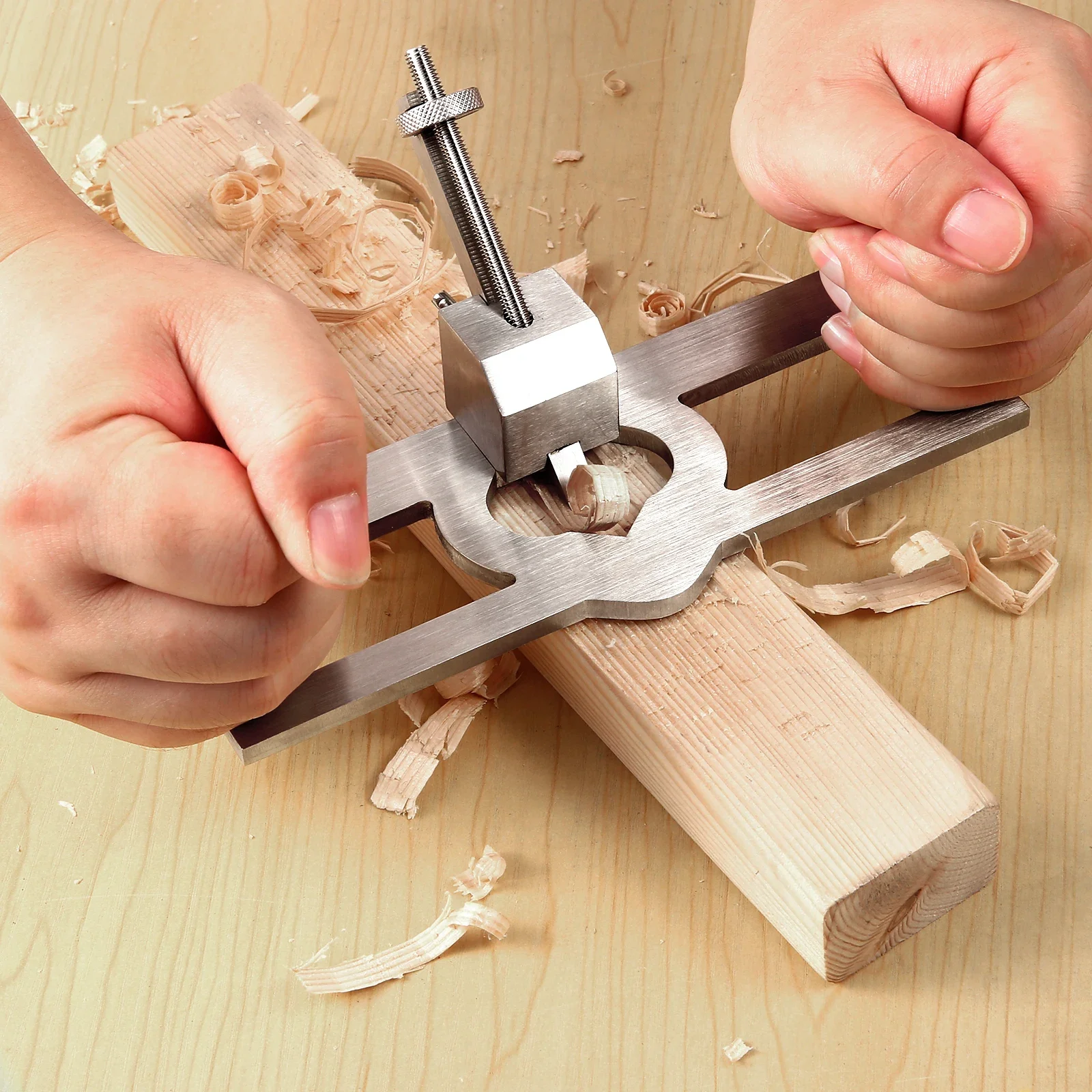 Handheld Adjustable Blade Woodworking Router Plane Tool