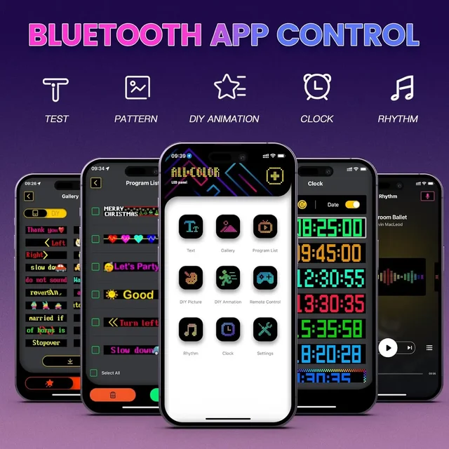 LED Matrix Panel Bluetooth App 3