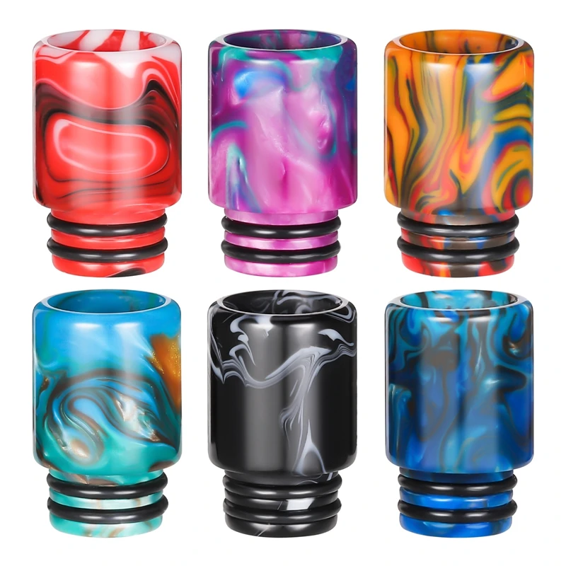 

1piece 510 Drip Tip Replacement Resin Drip Tip Connector Cover For Coffee Machine Favors Ice Maker For Tfv8 Tfv12 Baby Tank