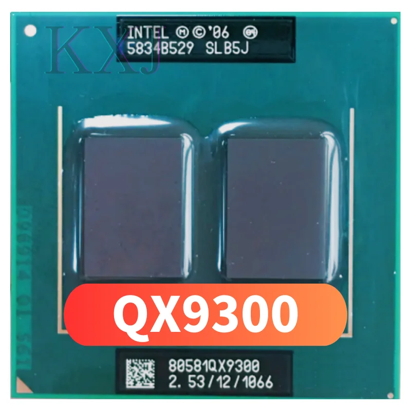 

Процессор Intel Core 2 Extreme Mobile QX9300 SLB5J 2,5 ГГц четырехъядерный четырехпоточный ЦПУ процессор 12M 45 Вт Разъем P