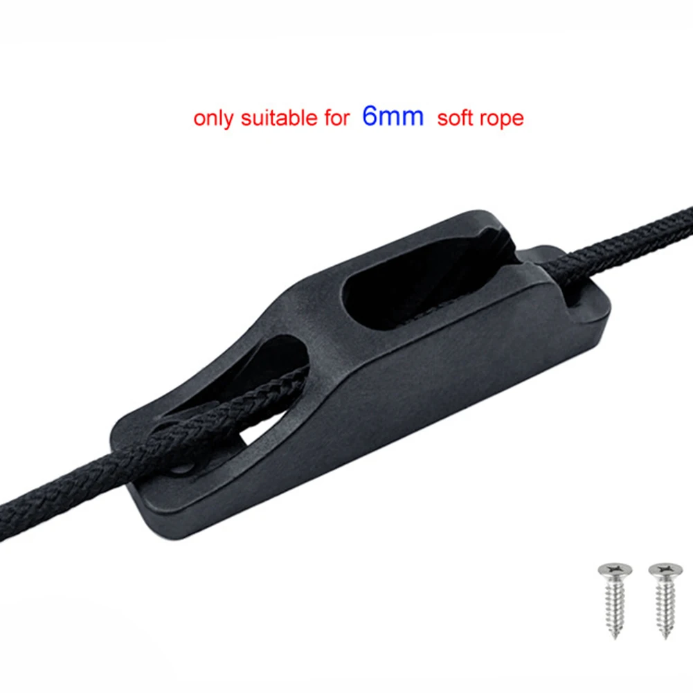 Seilspanner für Marineyachten, Schiebe-Nylon-Klampe, 6mm weiches Seil, Marineyachttouren, Segelzubehör – Detail 27