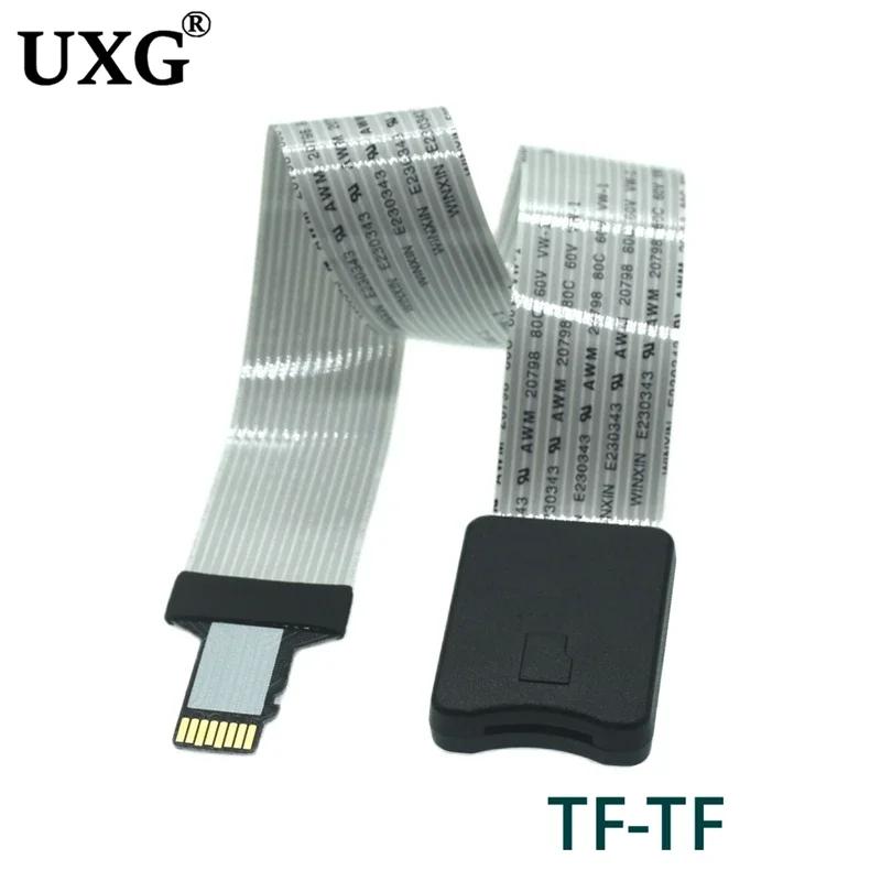 10CM 25CM 48CM 60CM SD card to TF Flexible Card Extension cable Adapter reader micro sd to sd adapter usb extension cable connector extension cable memory card reader