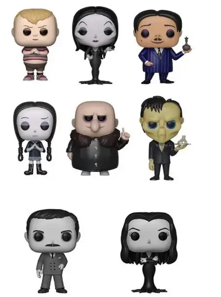 thumbnail image 2 of Funko pop Adams Family Wednesday 2 # Christina Ritchie 1309# Figura de vinilo de acción para fiesta de cumpleaños, regalo de colección de juguetes, muñecas, 2 of 5