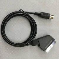Replacement 1.8M EU V-pin Scart cable For Sega Megadrive 1 Genesis 1 Master System 1 RGB AV Scart Cable PAL VERSION - Image 5