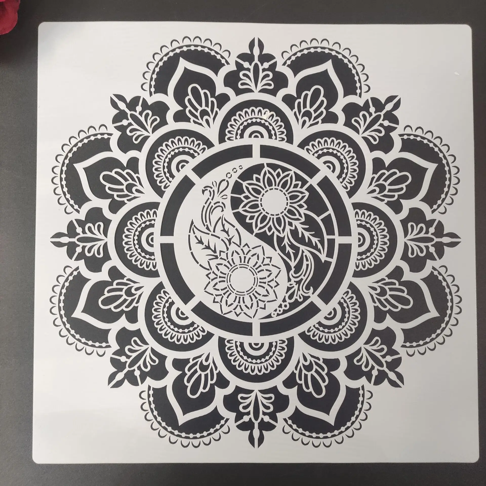 30 * 30cm Mandala DIY Layering Stencils Wall Painting Scrapbook ...