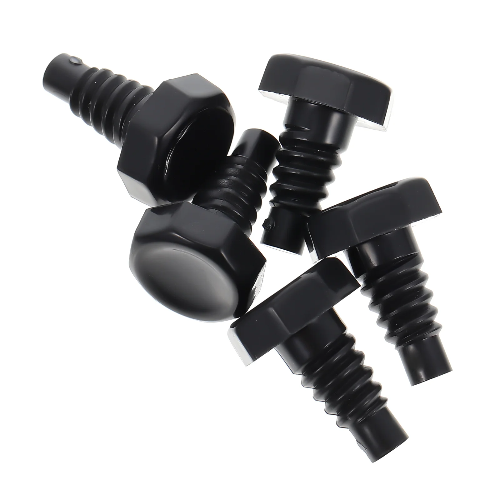 

5Pcs Plastic Billiard Cue Tail Protector Wear-resistant Bottom Plug for Billiard Cue Billiard Supplies