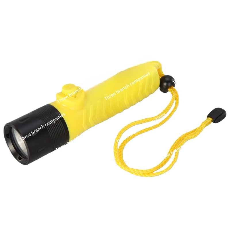 

LED Underwater Magnetically Controlled Switch Light Arrow F16 Diving Flashlight