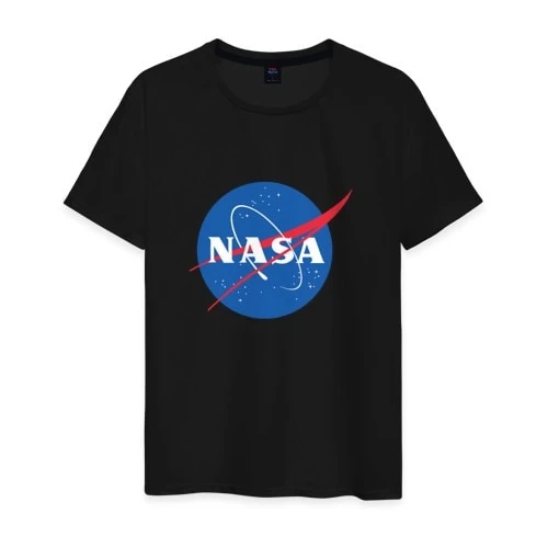 de algodón para hombre NASA|Camisetas| - AliExpress