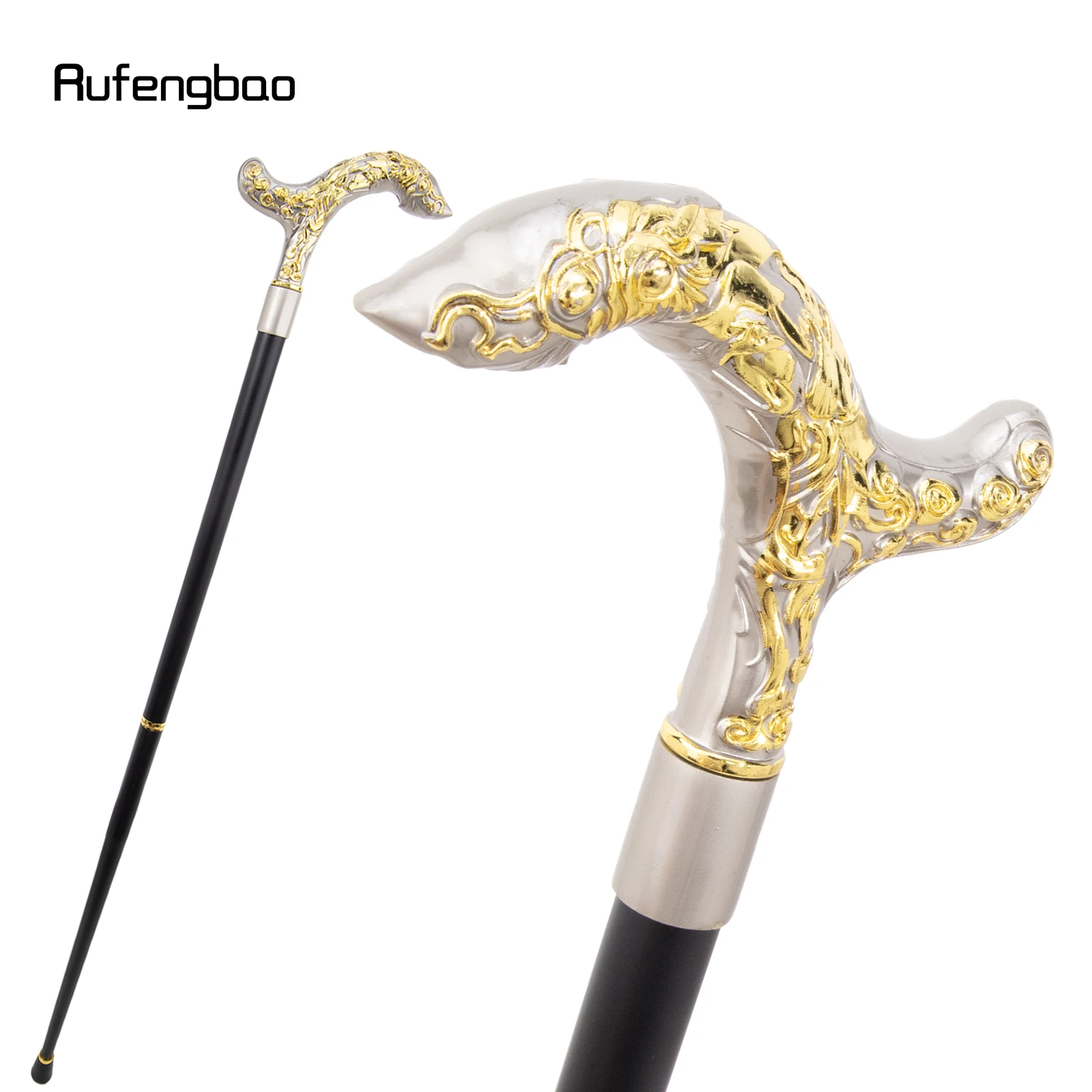 Yellow White Flower Vine Stick Decorative Vampire Cospaly Vintage Party Fashionable Cane Crosier 94cm Performance Stage Cane