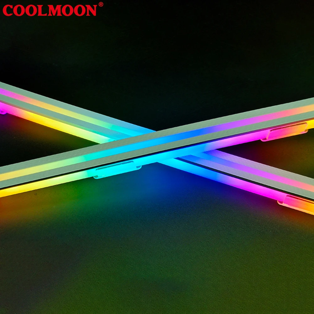 5V 3Pin 4Pin Flexible Light Bar ARGB AURA SYNC 26LED Flexible Lamp Strip Computer Accessories Motherboard Light Bar for Gigabyte