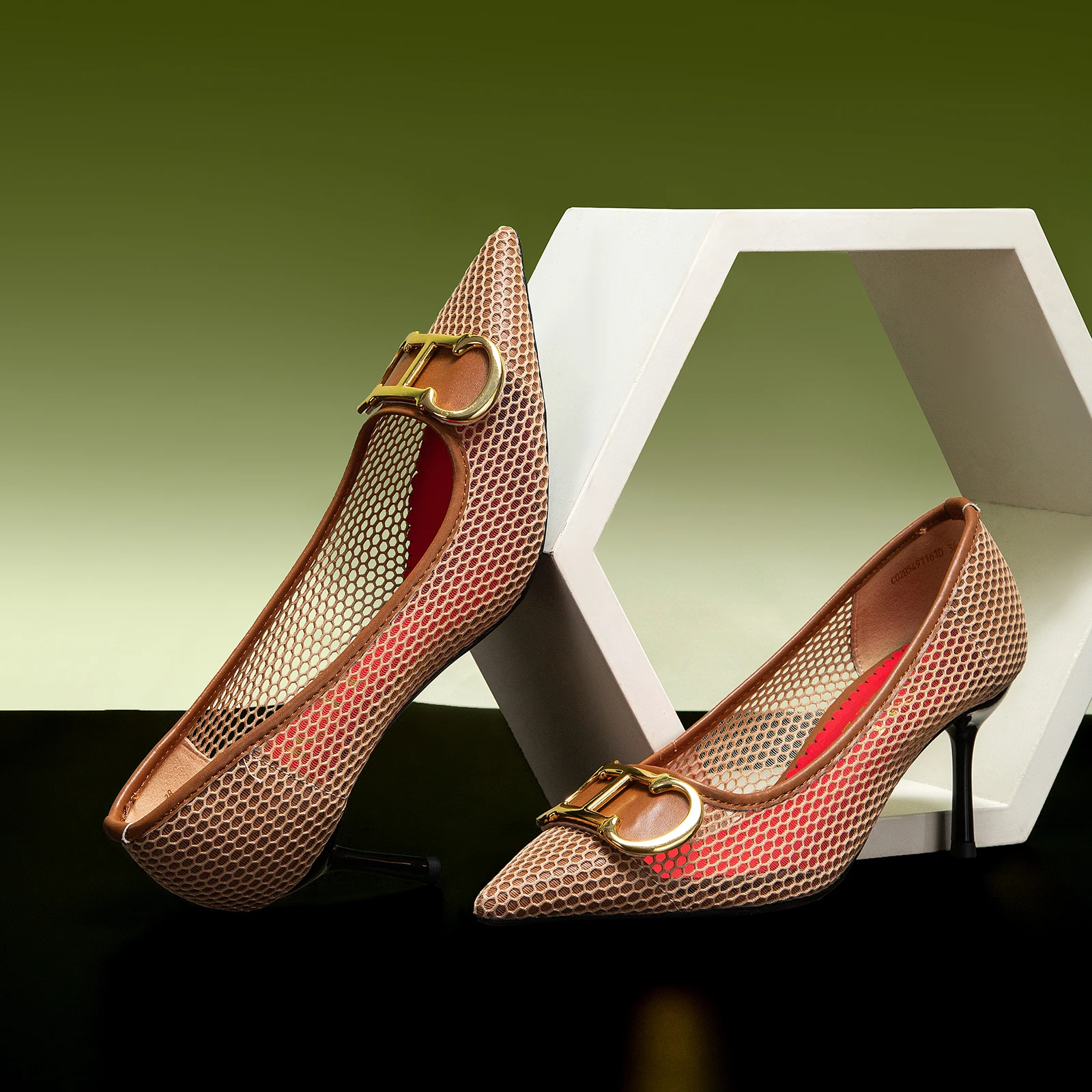 ربيع جديد جوفاء الأعمال أحذية نسائية 7 سنتيمتر أحذ...