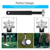 Golf Clean Tool Set Retractable Golf Club Brush and 2 Golf Club Groove Sharpener for U & V-Grooves Portable Golf Brush Tool Kits 6